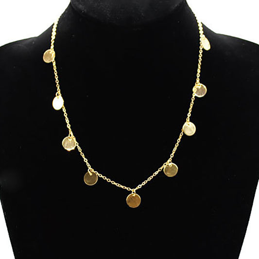 Fashionable Versatile Short Sequin Necklace With A Unique Style
