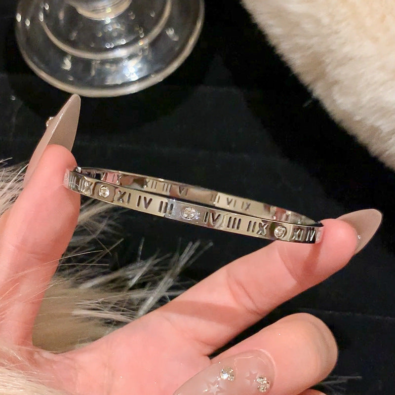 Affordable Luxury Versatile Titanium Steel Bracelet